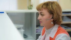 врач на ресепшн